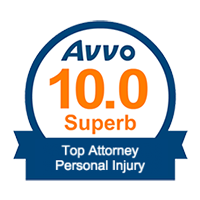 Avvo 10.0 Superb | Top Attorney Personal Injury